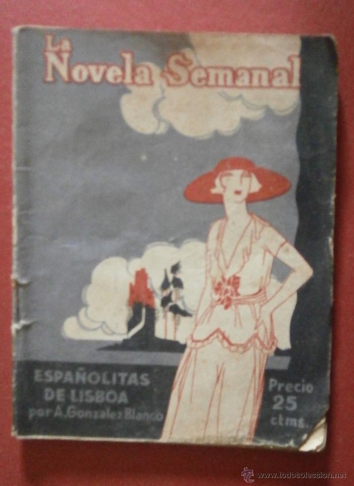 Libros antiguos: Espa&ntilde;olitas de Lisboa. A. Gonz&aacute;lez Blanco - Foto 1
