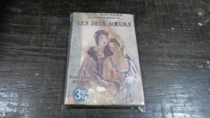 Libros antiguos: Paul Bourget, Les deux soeurs, Bibliotheque Plon - Foto 1