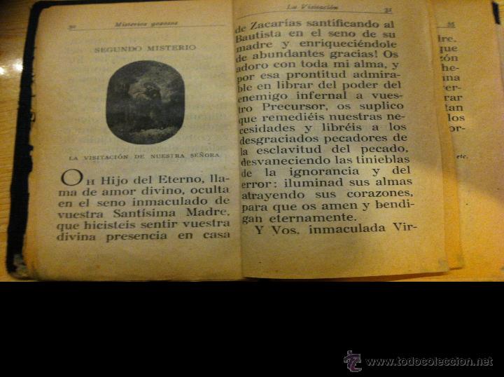 Libros antiguos: Libro guardia de maria. Rosario perpetuo. - Foto 2