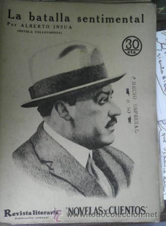 Libros antiguos: La batalla sentimental, Alberto Insua - Foto 1