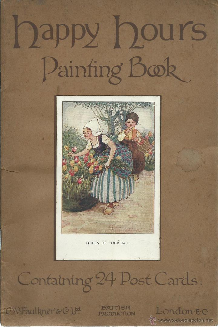 Libros antiguos: Happy hours painting book
