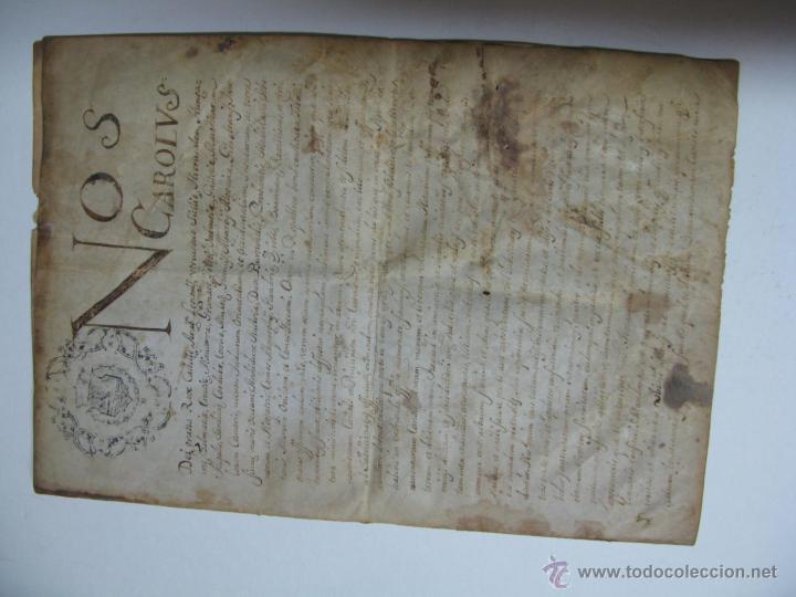 Libros antiguos: Manuscrito de 1679 - Foto 1