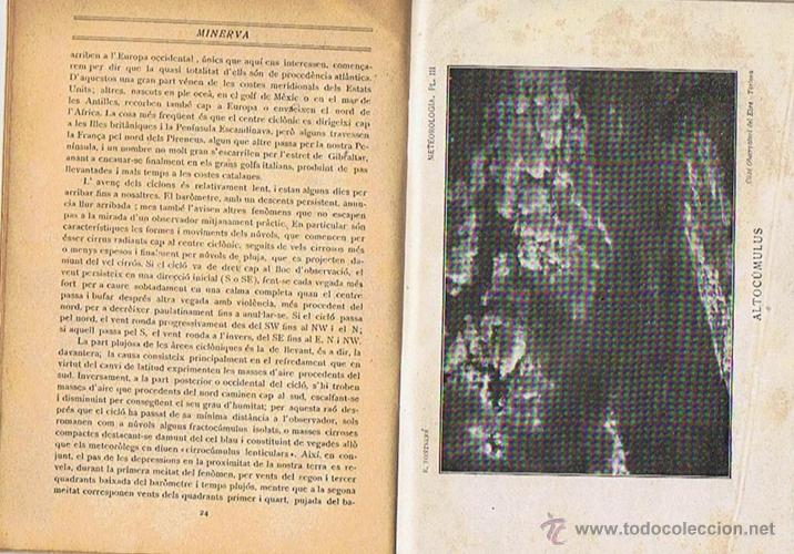 Libros antiguos: RESUM DE METEOROLOGIA  E. FONTSER&Eacute; 1919 - Foto 4