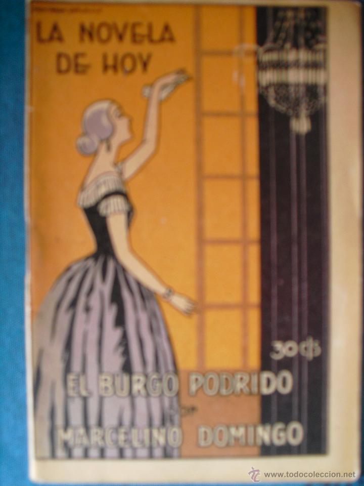 Libros antiguos: El burgo podrido. Domingo, Marcelino - Foto 1