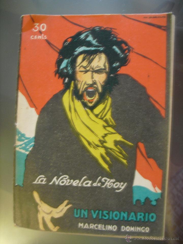 Libros antiguos: Un visionario. Domingo, Marcelino. - Foto 1