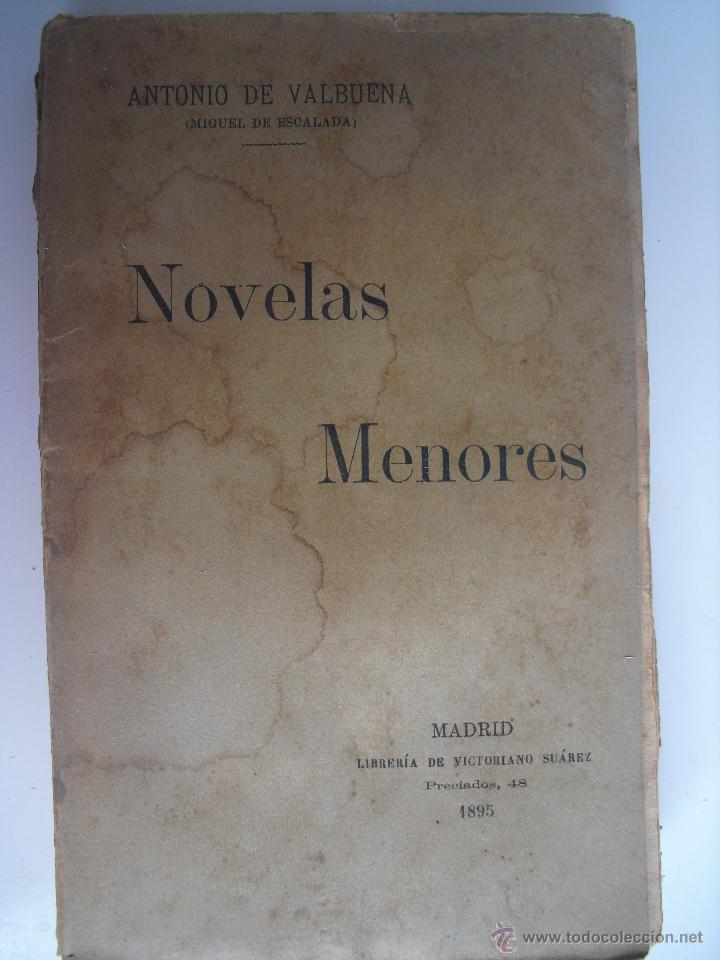 Libros antiguos: Novelas menores. Valbuena, Antonio de - Foto 1