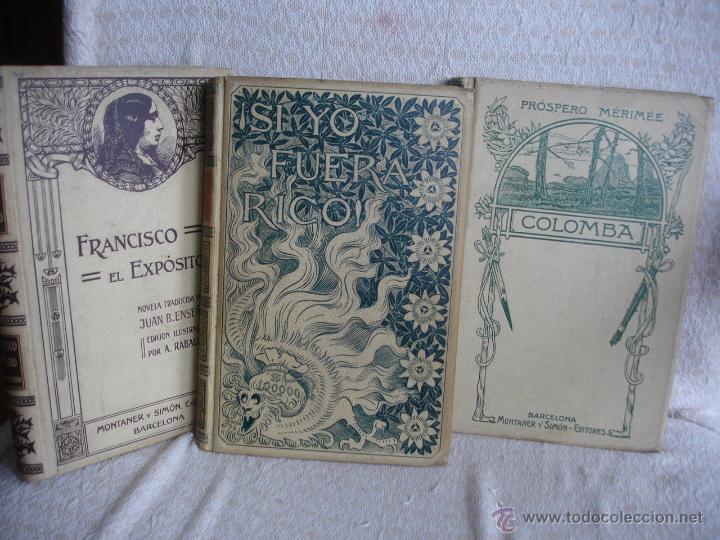 Libros antiguos: Lote de tres libros de Montaner y Simon - Foto 2