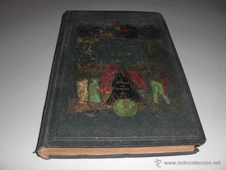 Libros antiguos: LOS HIJOS DEL PUEBLO EUGENIO SUE TOMO I IMPRENTA D. JUAN OLIVERES AÑO 1858 - Foto 2 - 43598604
