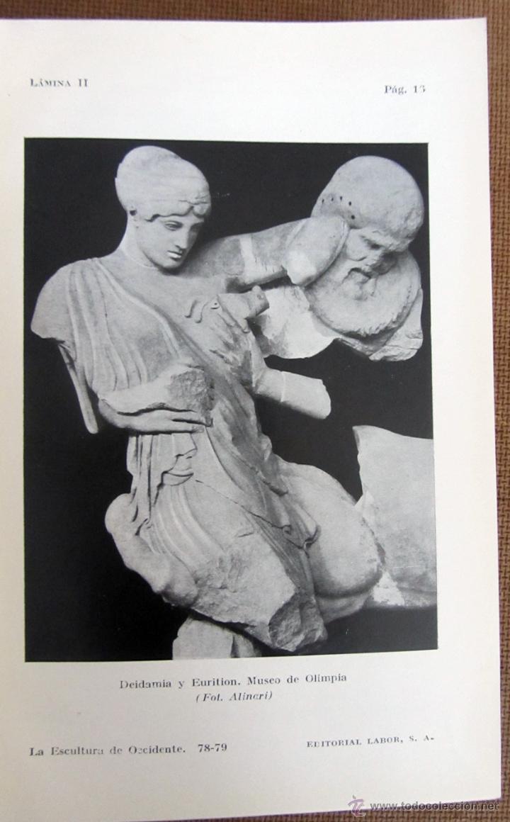 Libros antiguos: LA ESCULTURA DE OCCIDENTE (8) - Foto 4