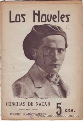 Libros antiguos: BLANCO SANCHEZ, Eugenio: CONCHAS DE NACAR. Novela l&iacute;rica. - Foto 1