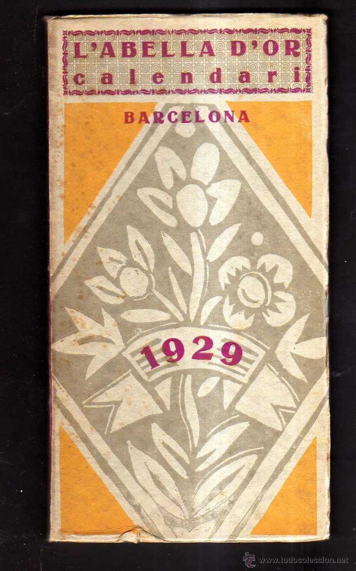 Libros antiguos: LABELLA DOR. CALENDARI 1929. BARCELONA - Foto 1