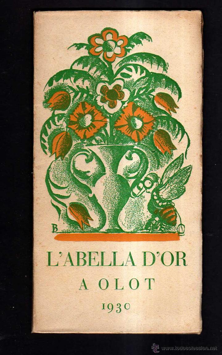 Libros antiguos: LABELLA DOR A OLOT . LANY 1930. Programa festes. - Foto 1