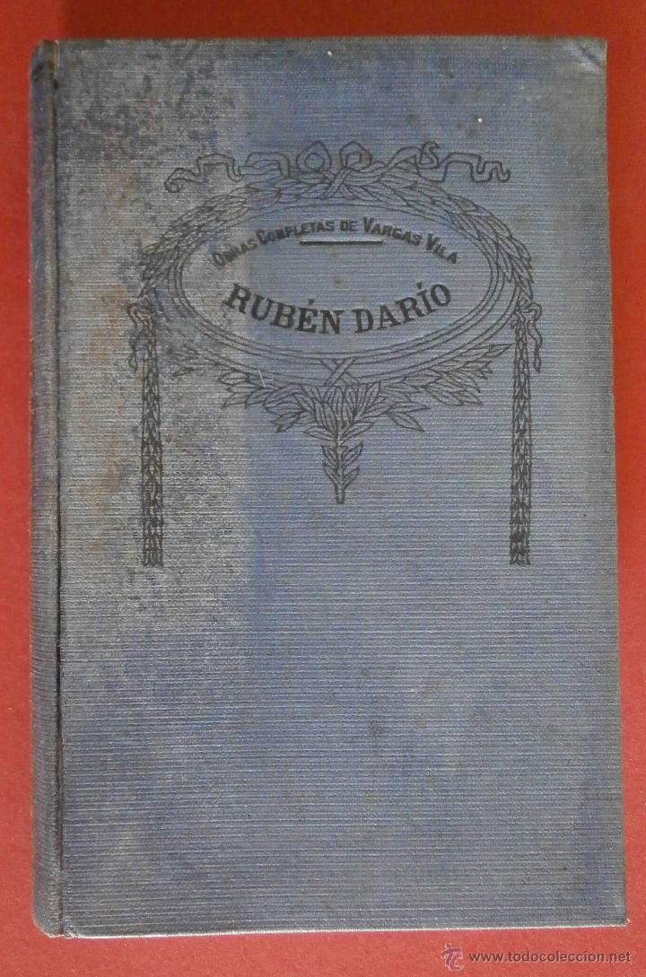 Libros antiguos: Rub&eacute;n Dar&iacute;o. J.M. Vargas Vila - Foto 1