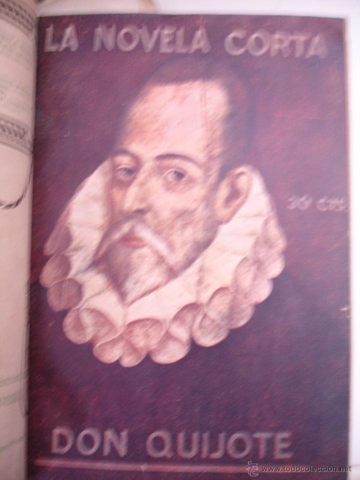 Libros antiguos: NOVELA CORTA LOTE ENCUADERNADAS - Foto 4