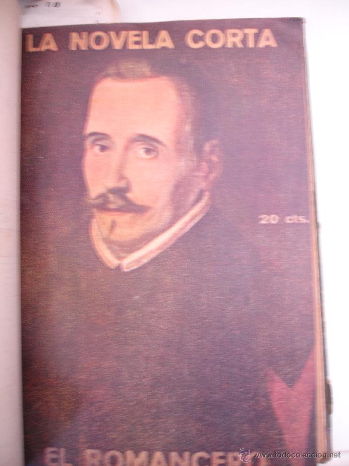 Libros antiguos: NOVELA CORTA LOTE ENCUADERNADAS - Foto 6