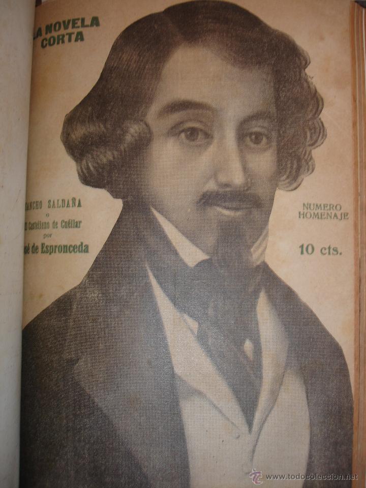 Libros antiguos: NOVELA CORTA LOTE ENCUADERNADAS - Foto 9