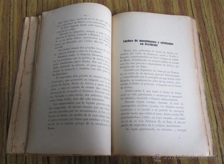 Libros antiguos: Nociones de historia universal - 1933 - Foto 6