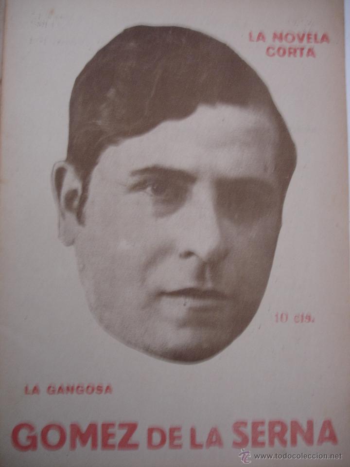 Libros antiguos: LA GANGOSA. Gomez de la Serna. 1.922. - Foto 1