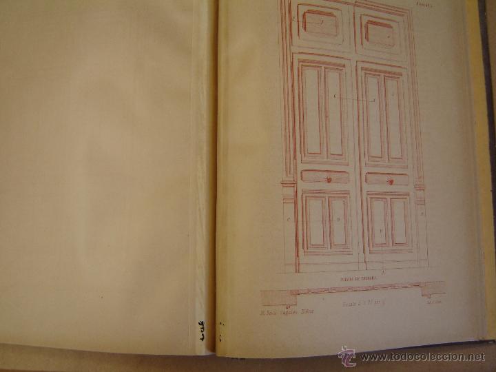 Libros antiguos: El carpintero moderno - Tomos 2 y 3 Atlas - Foto 7
