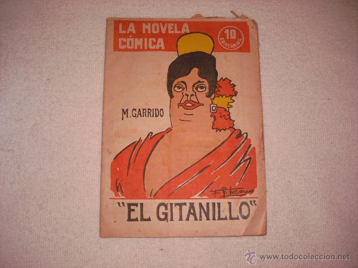 Libros antiguos: LA NOVELA COMICA N&ordm;51 . EL GITANILLO M. GARRIDO. 10 CTMS - Foto 1
