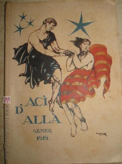 Libros antiguos: DAC&Iacute; DALL&Aacute;. N&ordm; 1. Gener 1.919 - Foto 1
