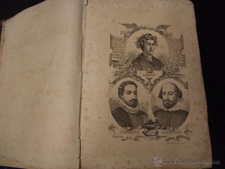 Libros antiguos: COMPENDIO DE HISTORIA UNIVERSAL DE C&Eacute;SAR CANTU 1877 - Foto 4