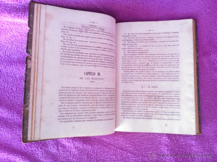 Libros antiguos: TRATADO ELEMENTAR DEL ALGODON POR OGER, D. FRANCISCO ARAU 1847 - Foto 5