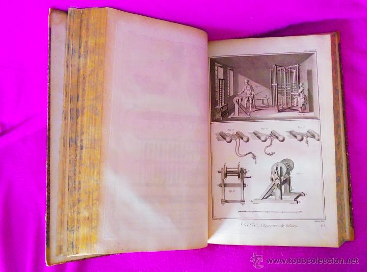 Libros antiguos: TEXTIL, RECUEIL DE PLANCHES SUR LES SCIENCIES, ALEMBERT Y DIDEROT 1772 - Foto 5