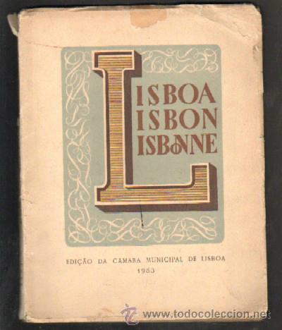 Livros antigos: LISBOA LISBON LISBONNE.      A-LPORT-069