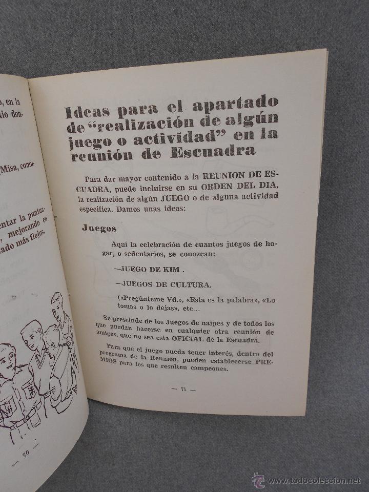 Libros antiguos: LA ESCUADRA. MANUAL DE LA O.J.E - Foto 4