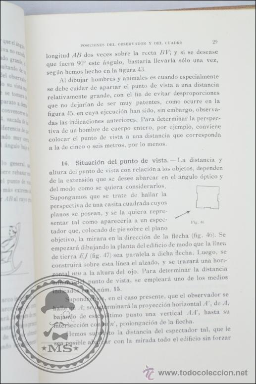 Libros antiguos: Libro Tratado Pr&aacute;ctico de Perspectiva / FTD - Ed. Gustavo Gili, 1933 - Foto 5