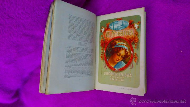 Libros antiguos: ALMANAQUE DEL INSTITUTO CATALAN DE LAS ARTES DEL LIBRO 1913 - Foto 5