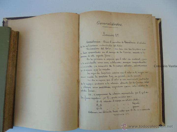 Libros antiguos: Programa de Termotecnia - Eugenio Ferrer y Dalmau - Ed. Barcelonesa 1918 - Foto 3