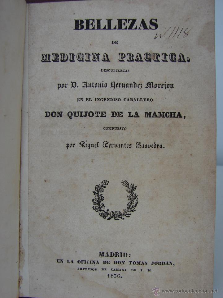 Libros antiguos: BELLEZAS DE MEDICINA PRACTICA. A. H. MOREJON. 1836 - Foto 2
