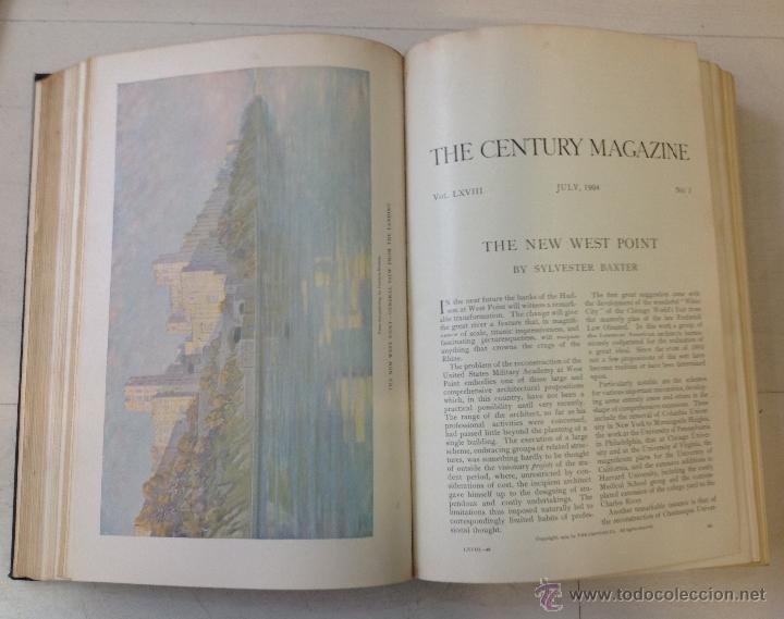 Libros antiguos: THE CENTURY MAGAZINE - MAY-OCT 1904 - Foto 5