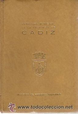 Antiquarische B&uuml;cher: heraldica municipal de la provincia de cadiz