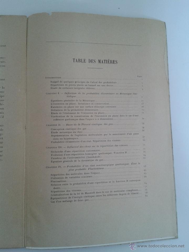 Libros antiguos: MECANIQUE STATIQUE CLASSIQUE. EMILE BOREL. A&Ntilde;O 1925 - Foto 8