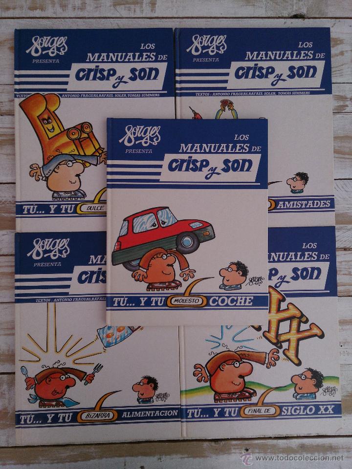 Libros antiguos: Forges Los manuales de Crisp y Son. 5 tomos. - Foto 1