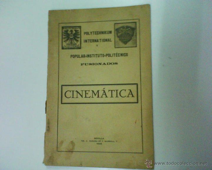 Libros antiguos: CINEMATICA 1934 - Foto 1