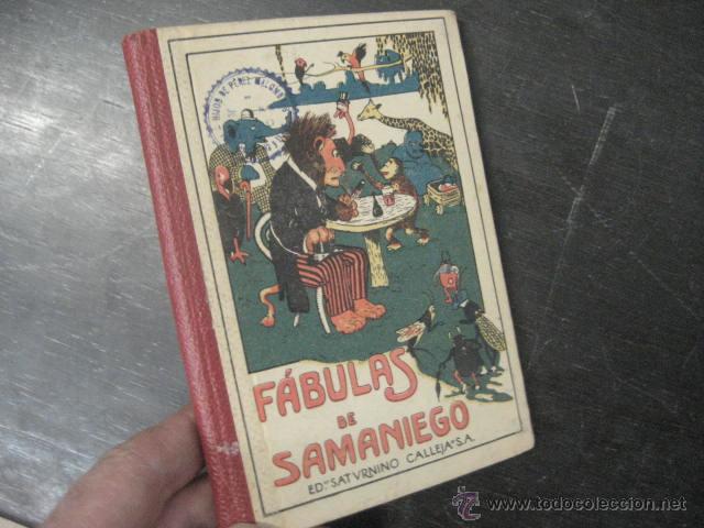 Libros antiguos: fabulas de samaniego, Calleja ed, ref bols 1 - Foto 1