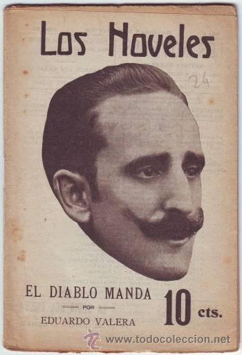 Libros antiguos: VALERA, Eduardo: EL DIABLO MANDA. Novela. - Foto 1