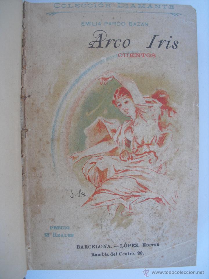 Libros antiguos: Arco Iris. Cuentos.  Pardo Bazan, Emilia - Foto 1