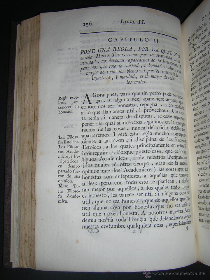 Libros antiguos: 1774 - LOS LIBROS DE MARCO TULIO CICERON: DE LOS OFICIOS, DE LA AMICIA, DE LA SENECTUD... - Foto 5