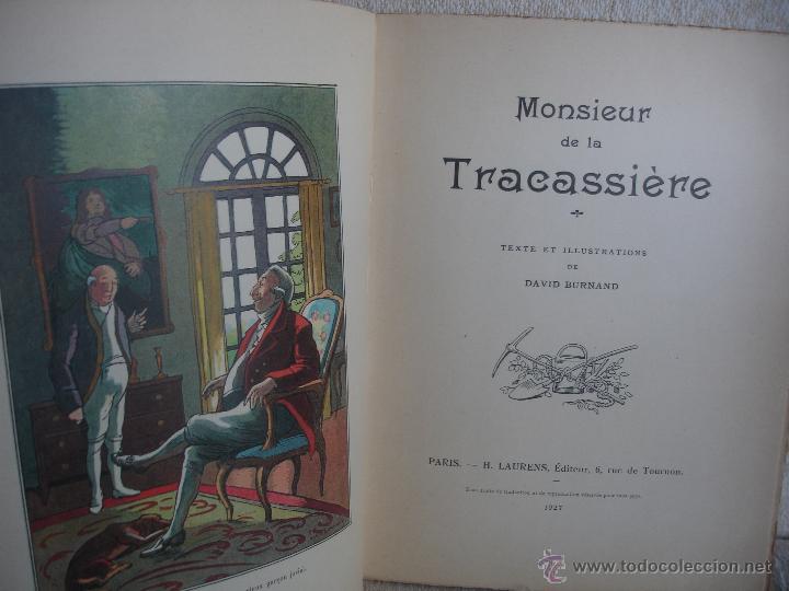 Libros antiguos: Monsieur de la tracassi&egrave;re - Foto 3