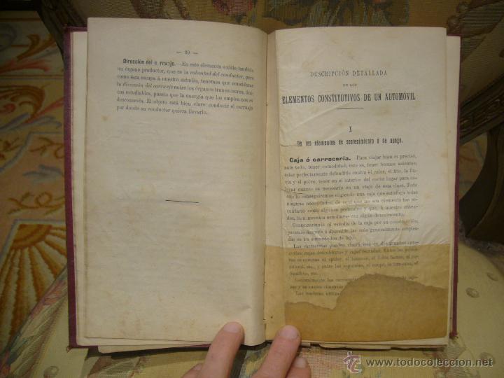 Libros antiguos: MANUAL PRACTICO DEL CONDUCTOR DE AUTOMOVILES. PROFUSAMENTE ILUSTRADO. - Foto 5