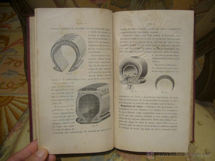 Libros antiguos: MANUAL PRACTICO DEL CONDUCTOR DE AUTOMOVILES. PROFUSAMENTE ILUSTRADO. - Foto 8
