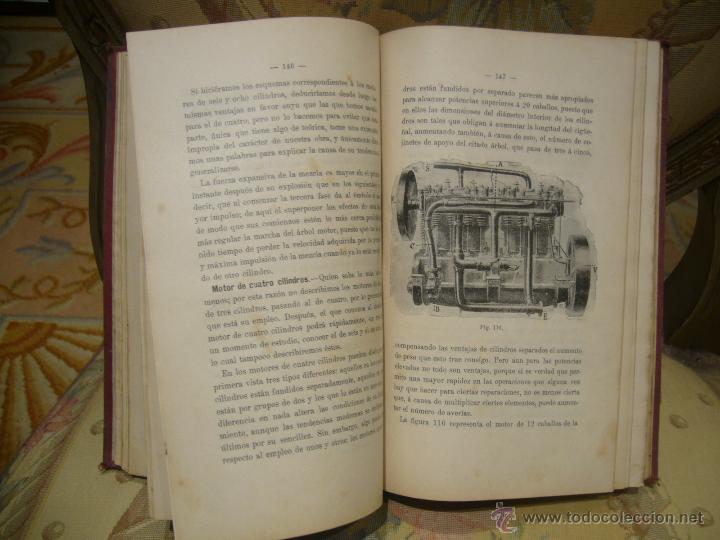 Libros antiguos: MANUAL PRACTICO DEL CONDUCTOR DE AUTOMOVILES. PROFUSAMENTE ILUSTRADO. - Foto 9