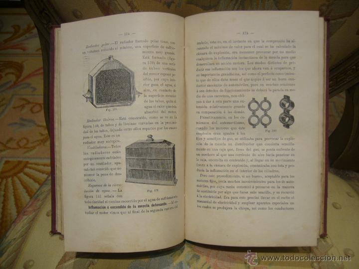 Libros antiguos: MANUAL PRACTICO DEL CONDUCTOR DE AUTOMOVILES. PROFUSAMENTE ILUSTRADO. - Foto 10