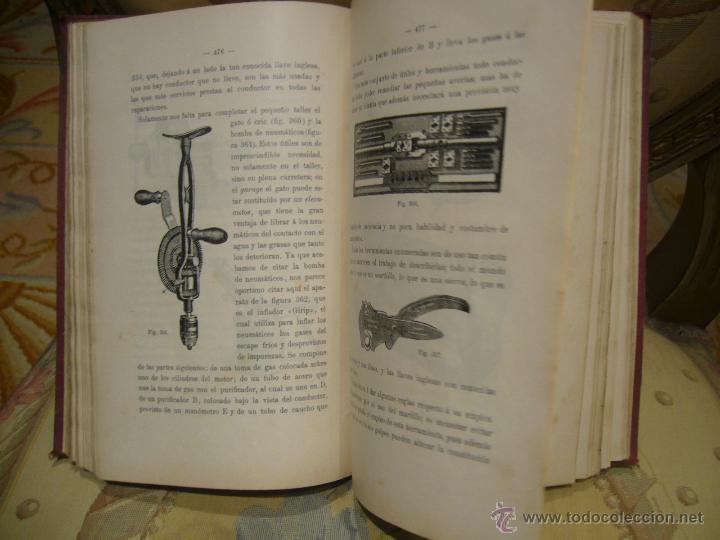 Libros antiguos: MANUAL PRACTICO DEL CONDUCTOR DE AUTOMOVILES. PROFUSAMENTE ILUSTRADO. - Foto 17