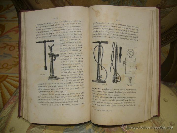 Libros antiguos: MANUAL PRACTICO DEL CONDUCTOR DE AUTOMOVILES. PROFUSAMENTE ILUSTRADO. - Foto 18